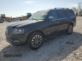 2015 Lincoln Navigator with VIN 5LMJJ2JT7FEJ13647, listed as a Copart auction lot 52739465 with 118,021 mi miles and Clean title. Bid and sale history available at DreamBid. Image 1.