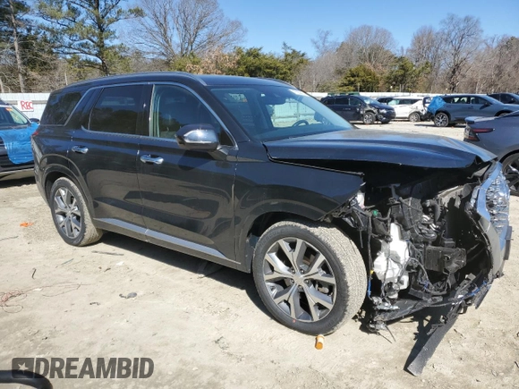 2021 Hyundai Palisade Limited z VIN KM8R5DHE4MU250772, wystawiony jako Copart lot #47363815 z przebiegiem 57 017 mil mil oraz Szkoda całkowita • Salvage title. Historia ofert i sprzedaży dostępna na DreamBid. Obrazek 4.