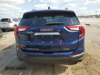 2022 GMC Terrain SLE with VIN 3GKALTEVXNL285189, listed as a Copart auction lot 54359335 with 55,682 mi miles and Non repairable. Bid and sale history available at DreamBid. Image 6.