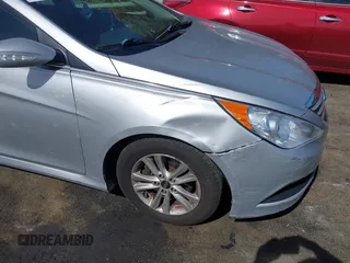 2014 Hyundai Sonata GLS with VIN 5NPEB4AC9EH852955, listed as a IAAI auction lot 42048474 with 107,357 mi miles and . Bid and sale history available at carsss.com. Image 6.