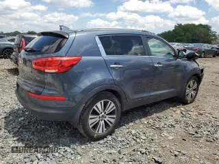 2014 Kia Sportage EX with VIN KNDPCCAC2E7629547, listed as a Copart auction lot 61255755 with 86,324 mi miles and Salvage title. Bid and sale history available at DreamBid. Image 3.