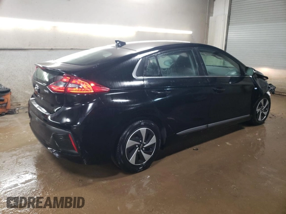 2018 Hyundai Ioniq SEL z VIN KMHC75LC7JU066188, wystawiony jako Copart lot #44547315 z przebiegiem 93 533 mil mil oraz Szkoda całkowita • Salvage title. Historia ofert i sprzedaży dostępna na DreamBid. Obrazek 3.