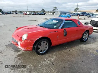 2002 Ford Thunderbird Hardtop Premium with VIN 1FAHP60A42Y103569, listed as a Copart auction lot 87278724 with Not Provided miles and Salvage Title. Bid and sale history available at DreamBid. Image 1.