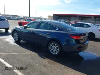 2015 Mazda 6 i Sport with VIN JM1GJ1U56F1203730, listed as a IAAI auction lot 41848281 with 93,150 mi miles. Bid and sale history available at carsss.com. Image 3.