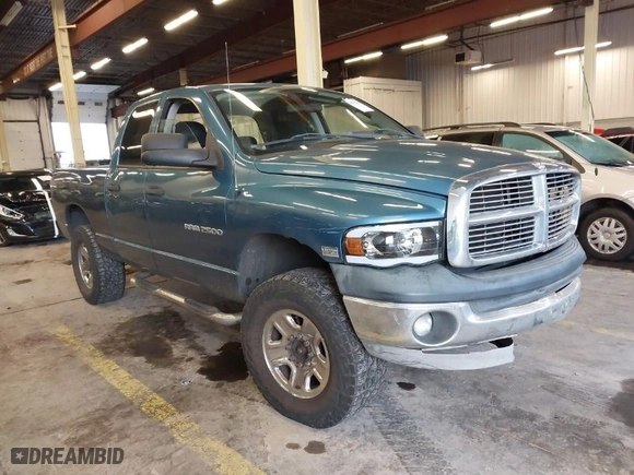 2004 Dodge Ram 2500 SLT with VIN 1D7KU28D74J188943, listed as a IAAI auction lot 40978233 with 146,302 mi miles. Bid and sale history available at carsss.com. Image 1.