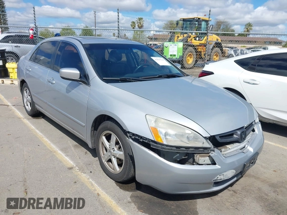 2005 Honda Accord EX z VIN 1HGCM56775A166411, wystawiony jako IAAI lot #41819230 z przebiegiem 136 431 mil mil oraz . Historia ofert i sprzedaży dostępna na DreamBid. Obrazek 1.