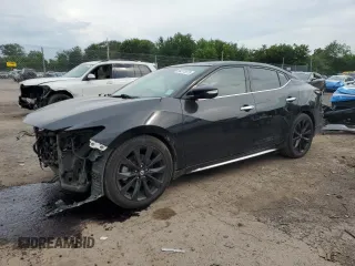 2017 Nissan Maxima Platinum with VIN 1N4AA6AP9HC456143, listed as a Copart auction lot 65211975 with 69,840 mi miles and Salvage title. Bid and sale history available at DreamBid. Image 1.