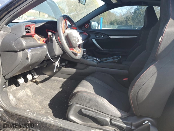 2019 Honda Civic Si Coupe with VIN 2HGFC3A59KH750557, listed as a Copart auction lot 81241774 with 101,054 mi miles and Salvage Title. Bid and sale history available at carsss.com. Image 7.