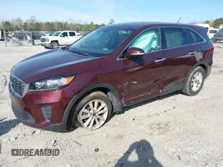 2020 Kia Sorento LX with VIN 5XYPG4A38LG658867, listed as a IAAI auction lot 41904018 with 48,499 mi miles. Bid and sale history available at carsss.com. Image 17.