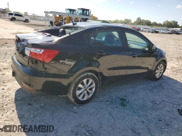 2017 Kia Rio EX with VIN KNADN4A3XH6086281, listed as a Copart auction lot 63582924 with 87,566 mi miles and Salvage Title. Bid and sale history available at carsss.com. Image 3.