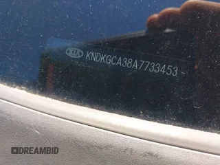 2010 Kia Sportage LX with VIN KNDKGCA38A7733453, listed as a IAAI auction lot 41932937 with 148,056 mi miles and . Bid and sale history available at carsss.com. Image 9.