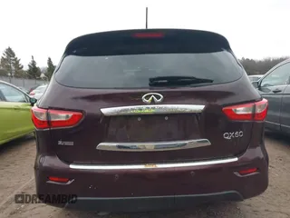 2015 Infiniti QX60 with VIN 5N1AL0MM8FC521835, listed as a IAAI auction lot 41684258 with 100,266 mi miles. Bid and sale history available at carsss.com. Image 16.