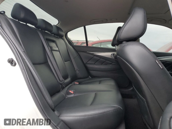 2020 Infiniti Q50 3.0t LUXE with VIN JN1EV7AR8LM256092, listed as a Copart auction lot 50659305 with 96,947 mi miles and Salvage Title. Bid and sale history available at carsss.com. Image 10.
