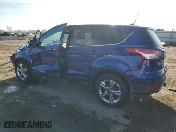 2014 Ford Escape SE with VIN 1FMCU9GX6EUD16166, listed as a Copart auction lot 83913634 with 123,624 mi miles and Salvage Title. Bid and sale history available at carsss.com. Image 2.