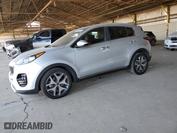 2017 Kia Sportage SX Turbo with VIN KNDPR3A62H7264946, listed as a Copart auction lot 63944815 with 156,104 mi miles and Clean title. Bid and sale history available at DreamBid. Image 1.