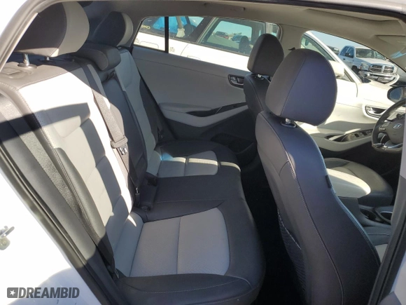 2020 Hyundai Ioniq Hybrid Limited with VIN KMHC05LC9LU213991, listed as a Copart auction lot 47231565 with 62,057 mi miles and Salvage Title. Bid and sale history available at carsss.com. Image 10.