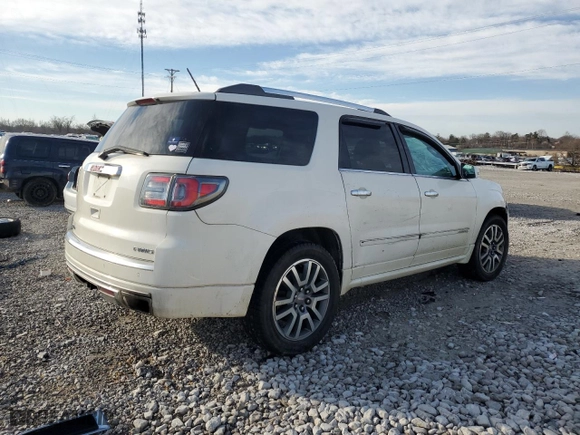 2014 GMC Acadia Denali with VIN 1GKKVTKD8EJ319261, listed as a Copart auction lot 46528555 with 159,990 mi miles and Salvage Title. Bid and sale history available at carsss.com. Image 3.