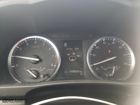 2018 Toyota Highlander SE with VIN 5TDJZRFH4JS488167, listed as a Copart auction lot 51863525 with 119,035 mi miles and Salvage Title. Bid and sale history available at carsss.com. Image 9.
