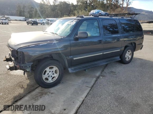 2005 Chevrolet Suburban LT with VIN 1GNEC16Z45J168919, listed as a Copart auction lot 37144714 with 0 mi miles and Salvage Title. Bid and sale history available at carsss.com. Image 1.