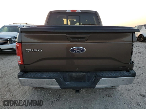 2015 Ford F-150 XL with VIN 1FTEW1CF5FKE08517, listed as a Copart auction lot 52567865 with 99,904 mi miles and Salvage title. Bid and sale history available at DreamBid. Image 6.