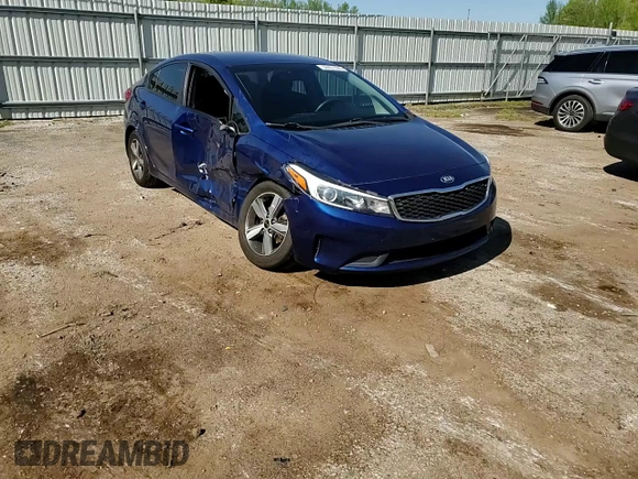 2018 Kia Forte LX with VIN 3KPFL4A70JE224222, listed as a Copart auction lot 52451295 with 108,845 mi miles and Salvage Title. Bid and sale history available at carsss.com. Image 10.