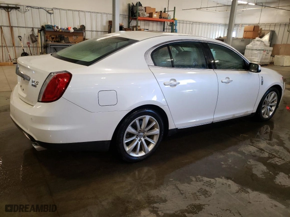 2010 Lincoln MKS with VIN 1LNHL9ERXAG609655, listed as a Copart auction lot 42348285 with 107,806 mi miles and Non Repairable. Bid and sale history available at carsss.com. Image 3.