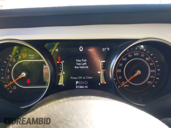 2021 Jeep Wrangler Unlimited Sport S with VIN 1C4HJXDG4MW647164, listed as a IAAI auction lot 40952672 with 51,366 mi miles and . Bid and sale history available at DreamBid. Image 7.