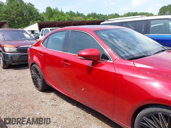 2015 Lexus IS 250 with VIN JTHBF1D23F5082146, listed as a IAAI auction lot 42550539 with 125,288 mi miles and . Bid and sale history available at DreamBid. Image 13.