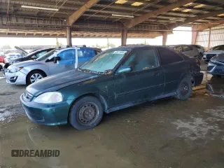 2000 Honda Civic EX z VIN 1HGEJ8241YL125991, wystawiony jako Copart lot #48617695 z przebiegiem 109 255 mil mil oraz Szkoda całkowita • Salvage title. Historia ofert i sprzedaży dostępna na DreamBid. Obrazek 1.