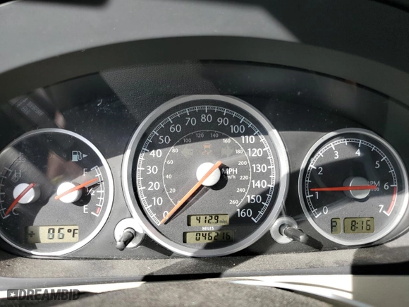 2008 Chrysler Crossfire Limited with VIN 1C3LN65L28X075729, listed as a Copart auction lot 78510044 with 46,216 mi miles and Salvage Title. Bid and sale history available at carsss.com. Image 9.