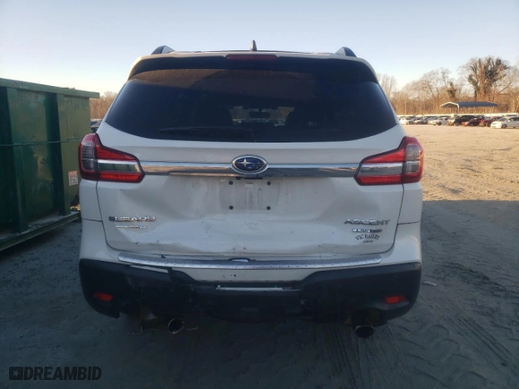 2022 Subaru Ascent Limited with VIN 4S4WMALD9N3456552, listed as a Copart auction lot 87487594 with 37,502 mi miles and Salvage Title. Bid and sale history available at carsss.com. Image 6.