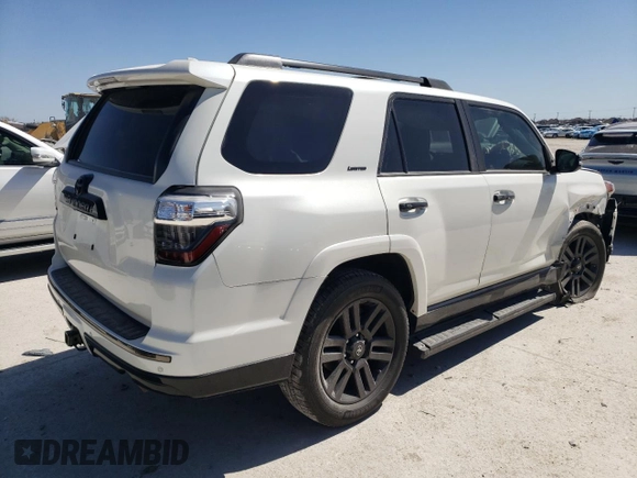 2019 Toyota 4Runner SR5 with VIN JTEBU5JR5K5704574, listed as a Copart auction lot 48764195 with 77,874 mi miles and Salvage title. Bid and sale history available at DreamBid. Image 3.