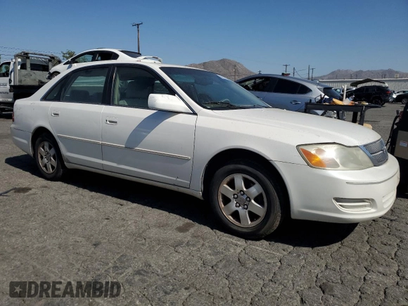 2000 Toyota Avalon XL z VIN 4T1BF28BXYU091688, wystawiony jako Copart lot #58162705 z przebiegiem 177 427 mil mil oraz Szkoda całkowita • Salvage title. Historia ofert i sprzedaży dostępna na DreamBid. Obrazek 4.