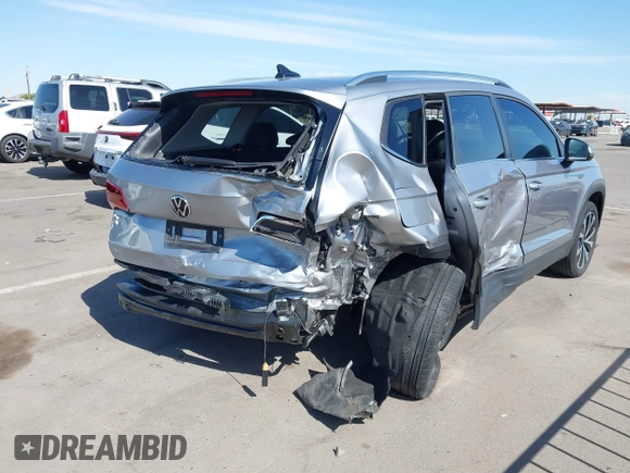 2022 Volkswagen Taos SE с VIN 3VVRX7B20NM100096, выставлен на аукционе IAAI как лот 42146351 с пробегом 17 522 миль миль и . История ставок и продаж доступна на DreamBid. Изображение 6.