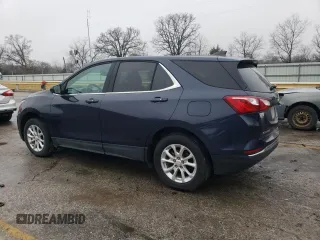 2019 Chevrolet Equinox LT with VIN 3GNAXUEV1KL253594, listed as a Copart auction lot 43508995 with 107,330 mi miles and Salvage Title. Bid and sale history available at carsss.com. Image 2.