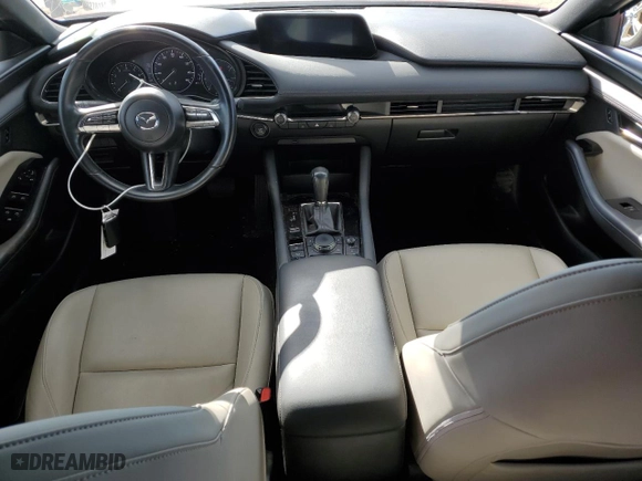 2019 Mazda Mazda3 Hatchback with VIN JM1BPAJM5K1119042, listed as a Copart auction lot 76288354 with 40,257 mi miles and Salvage Title. Bid and sale history available at carsss.com. Image 8.
