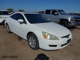 2005 Honda Accord Cpe LX V6 SE with VIN 1HGCM82475A017641, listed as a IAAI auction lot 41649960 with 177,863 mi miles. Bid and sale history available at carsss.com. Image 6.