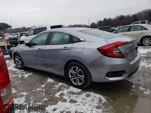 2017 Honda Civic Sedan LX with VIN 19XFC2F50HE230334, listed as a Copart auction lot 44577635 with 90,791 mi miles and Salvage Title. Bid and sale history available at carsss.com. Image 2.