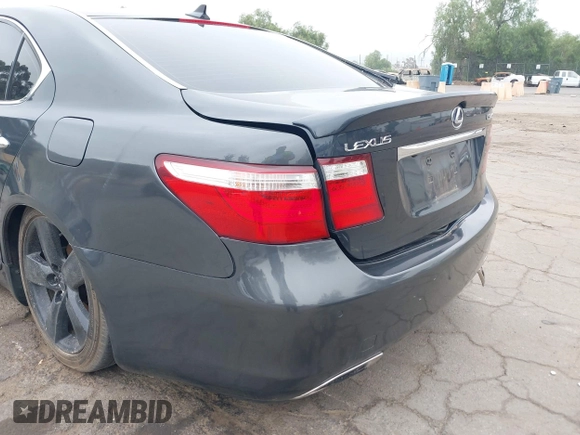2008 Lexus LS 460 L with VIN JTHGL46FX85024697, listed as a IAAI auction lot 42085801 with 141,348 mi miles and . Bid and sale history available at DreamBid. Image 19.