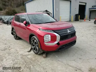 2022 Mitsubishi Outlander ES with VIN JA4J3TA88NZ023475, listed as a Copart auction lot 46298435 with 0 mi miles and Salvage Title. Bid and sale history available at carsss.com. Image 12.