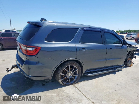 2015 Dodge Durango R/T with VIN 1C4SDJCT6FC132518, listed as a Copart auction lot 53946385 with 82,415 mi miles and Salvage Title. Bid and sale history available at carsss.com. Image 3.