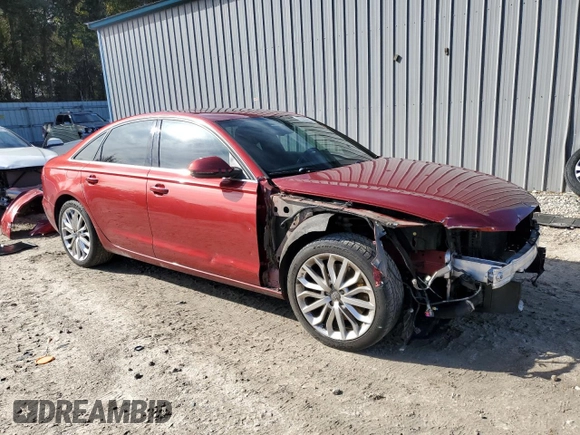 2014 Audi A6 Premium Plus with VIN WAUDFAFC6EN064364, listed as a Copart auction lot 88502305 with 156,134 mi miles and Salvage title. Bid and sale history available at DreamBid. Image 4.