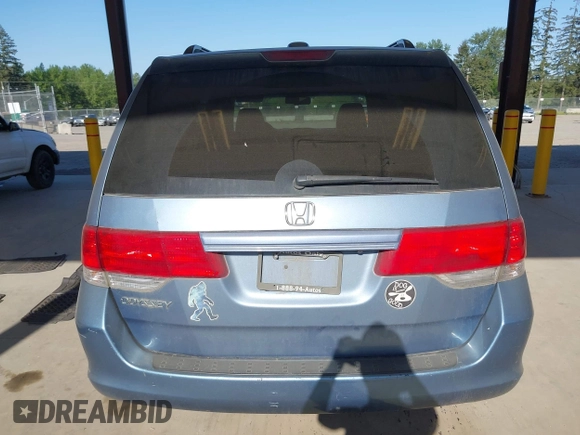 2010 Honda Odyssey EX-L with VIN 5FNRL3H61AB046416, listed as a IAAI auction lot 42157812 with 129,525 mi miles and . Bid and sale history available at DreamBid. Image 17.