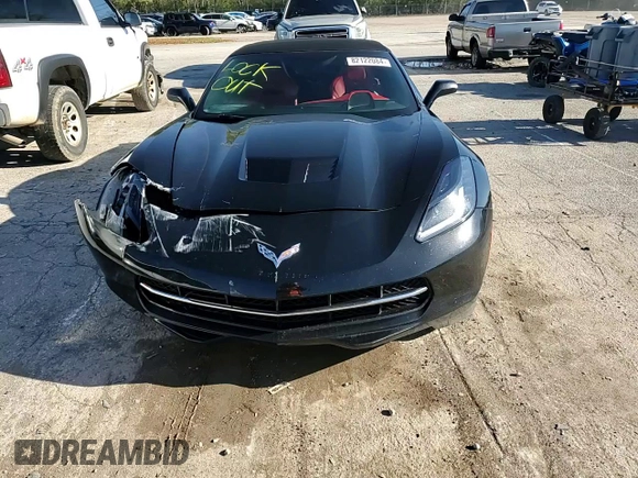 2015 Chevrolet Corvette Z51 3LT with VIN 1G1YM3D72F5104008, listed as a Copart auction lot 82122084 with 81,311 mi miles and Salvage Title. Bid and sale history available at carsss.com. Image 11.