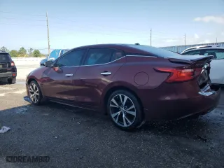 2016 Nissan Maxima 3.5 Platinum with VIN 1N4AA6AP5GC420335, listed as a Copart auction lot 52432245 with 61,802 mi miles and Salvage Title. Bid and sale history available at carsss.com. Image 2.