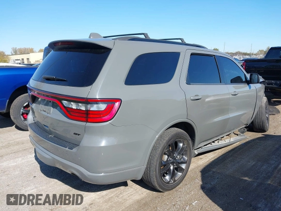 2021 Dodge Durango GT Plus with VIN 1C4RDJDG2MC522108, listed as a IAAI auction lot 40628353 with 44,793 mi miles. Bid and sale history available at carsss.com. Image 4.