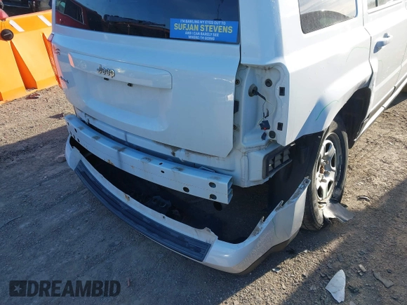 2017 Jeep Patriot 75th Anniversary with VIN 1C4NJRBB0HD138003, listed as a IAAI auction lot 41717936 with 120,610 mi miles and . Bid and sale history available at carsss.com. Image 19.