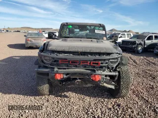 2022 Ford Bronco Raptor with VIN 1FMEE5JR2NLA51034, listed as a Copart auction lot 89326565 with 33,944 mi miles and Salvage Title. Bid and sale history available at carsss.com. Image 5.