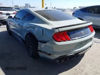 2021 Ford Mustang Mach 1 with VIN 1FA6P8R08M5550536, listed as a IAAI auction lot 41664249 with 19,006 mi miles and . Bid and sale history available at DreamBid. Image 3.
