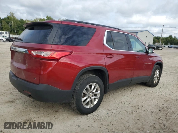 2019 Chevrolet Traverse LT Cloth with VIN 1GNEVGKW8KJ270776, listed as a Copart auction lot 71406024 with 85,523 mi miles and Salvage Title. Bid and sale history available at carsss.com. Image 3.
